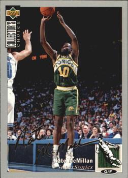 1994-95 Collector's Choice - Silver Signature #147 Nate McMillan Front