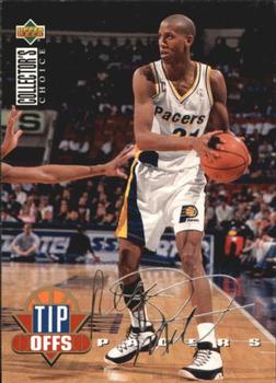 1994-95 Collector's Choice - Silver Signature #176 Reggie Miller Front
