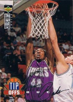 1994-95 Collector's Choice - Silver Signature #180 Vin Baker Front