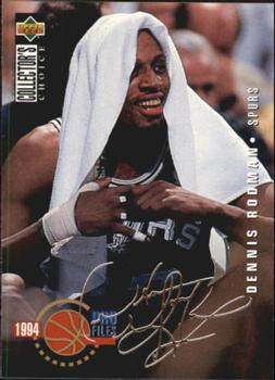 1994-95 Collector's Choice - Silver Signature #202 Dennis Rodman Front