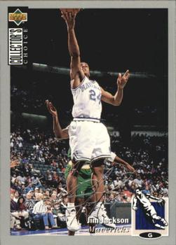 1994-95 Collector's Choice - Silver Signature #224 Jim Jackson Front