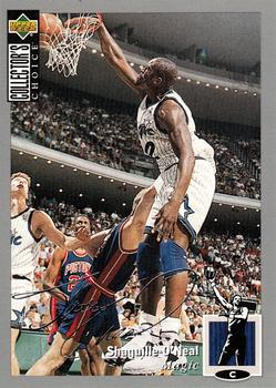 1994-95 Collector's Choice - Silver Signature #232 Shaquille O'Neal Front