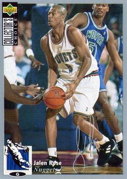 1994-95 Collector's Choice - Silver Signature #238 Jalen Rose Front