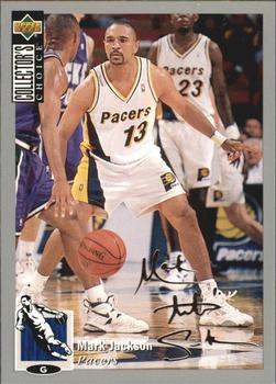 1994-95 Collector's Choice - Silver Signature #249 Mark Jackson Front