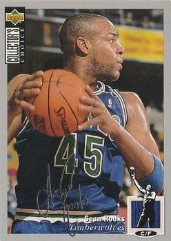 1994-95 Collector's Choice - Silver Signature #276 Sean Rooks Front