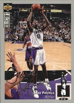 1994-95 Collector's Choice - Silver Signature #282 Olden Polynice Front