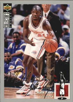 1994-95 Collector's Choice - Silver Signature #297 Malik Sealy Front