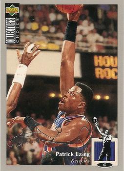 1994-95 Collector's Choice - Silver Signature #333 Patrick Ewing Front