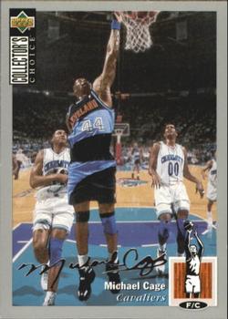 1994-95 Collector's Choice - Silver Signature #347 Michael Cage Front