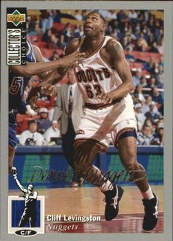 1994-95 Collector's Choice - Silver Signature #371 Cliff Levingston Front