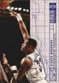 1994-95 Collector's Choice - Silver Signature #374 Alonzo Mourning Front