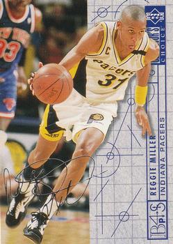 1994-95 Collector's Choice - Silver Signature #382 Reggie Miller Front