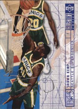 1994-95 Collector's Choice - Silver Signature #396 Shawn Kemp Front