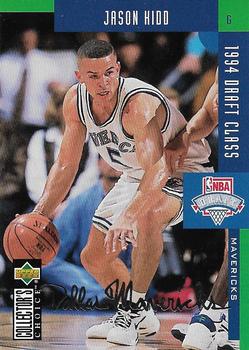 1994-95 Collector's Choice - Silver Signature #408 Jason Kidd Front