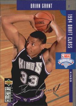 1994-95 Collector's Choice - Silver Signature #413 Brian Grant Front