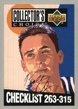 1994-95 Collector's Choice - Silver Signature #418 Bobby Hurley Front