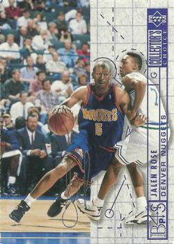 1994-95 Collector's Choice - Silver Signature #378 Jalen Rose Front