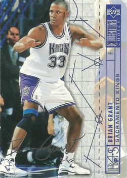 1994-95 Collector's Choice - Silver Signature #394 Brian Grant Front