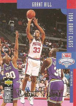 1994-95 Collector's Choice - Silver Signature #409 Grant Hill Front