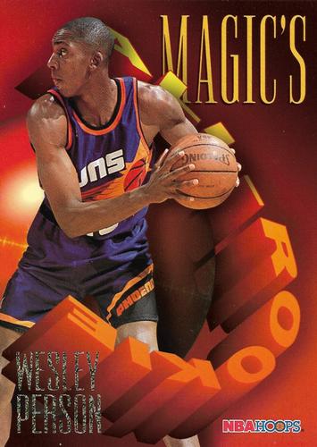 1994-95 Hoops - Magic's All-Rookies Jumbo #AR-10 Wesley Person Front
