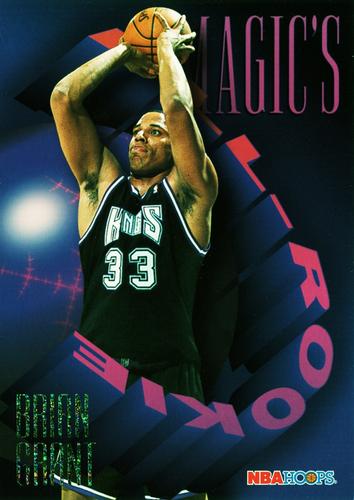 1994-95 Hoops - Magic's All-Rookies Jumbo #AR-7 Brian Grant Front