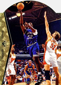 1994-95 SP - Die Cut #D121 Shaquille O'Neal Front