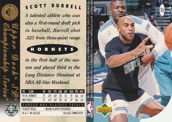 1994-95 SP Championship - Die Cuts #37 Scott Burrell Back
