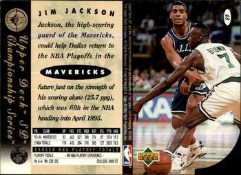 1994-95 SP Championship - Die Cuts #48 Jim Jackson Back