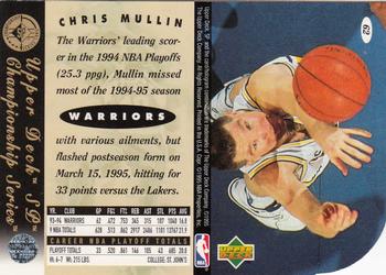 1994-95 SP Championship - Die Cuts #62 Chris Mullin Back