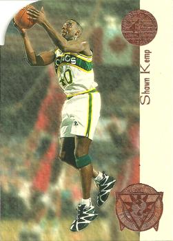 1994-95 SP Championship - Playoff Heroes Die Cuts #P3 Shawn Kemp Front