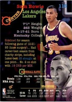 1994-1995 Los Angeles Lakers team pictures 8 1/2 by 11 with