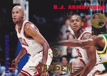 1994-95 Stadium Club - Members Only #276 B.J. Armstrong / Ron Harper Front