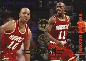 1994-95 Stadium Club - Members Only #329 Sam Cassell / Vernon Maxwell Front