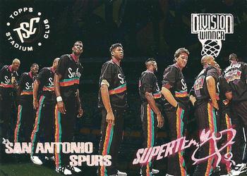 1994-95 Stadium Club - Super Teams Division Winners #24 Spurs DW Super Team Front
