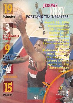 1994-95 Stadium Club - Super Teams NBA Finals #41 Jerome Kersey Back