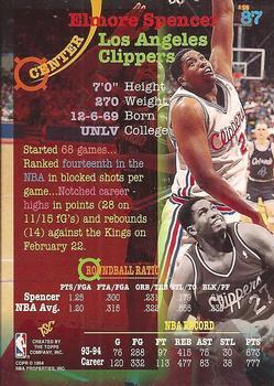 1994-95 Stadium Club - Super Teams NBA Finals #87 Elmore Spencer Back