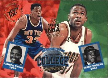 1994-95 Stadium Club - Super Teams NBA Finals #100 Patrick Ewing / Reggie Williams Front