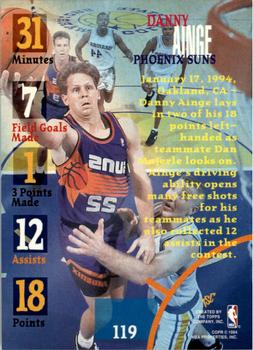 1994-95 Stadium Club - Super Teams NBA Finals #119 Danny Ainge Back