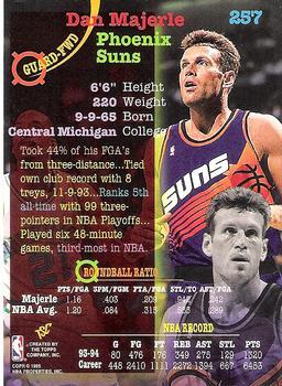 1994-95 Stadium Club - Super Teams NBA Finals #257 Dan Majerle Back