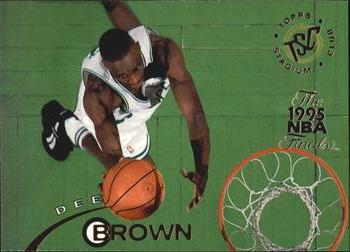 1994-95 Stadium Club - Super Teams NBA Finals #266 Dee Brown Front