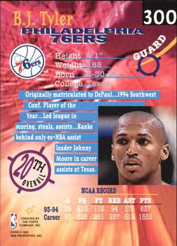 1994-95 Stadium Club - Super Teams NBA Finals #300 B.J. Tyler Back