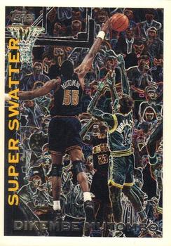 1994-95 Topps - Own the Game #NNO Dikembe Mutombo Front