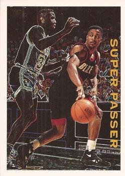 1994-95 Topps - Own the Game #NNO Rod Strickland Front