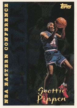 1994-95 Topps - Spectralight #11 Scottie Pippen Front