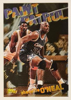 1994-95 Topps - Spectralight #100 Shaquille O'Neal Front