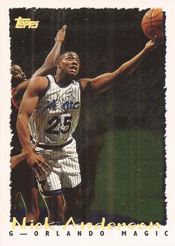 1994-95 Topps - Spectralight #155 Nick Anderson Front