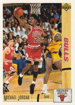 1994-95 Upper Deck - Michael Jordan He's Back Reprints #44 Michael Jordan Front