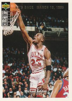 1994-95 Upper Deck - Michael Jordan He's Back Reprints #240 Michael Jordan Front