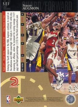1994-95 Upper Deck - Special Edition Gold #SE1 Stacey Augmon Back