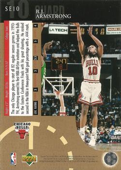 1994-95 Upper Deck - Special Edition Gold #SE10 B.J. Armstrong Back